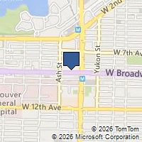 Map Vancouver, BC V5Z1E6, Canada