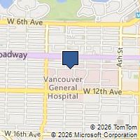 Map Vancouver, BC V5Z1M9, Canada
