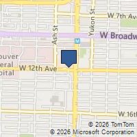 Map Vancouver, BC V5Z3X7, Canada