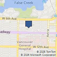 Map Vancouver, BC V5Z3Y1, Canada