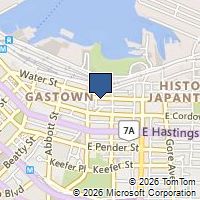 Map Vancouver, BC V6A1E7, Canada