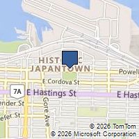 Map Vancouver, BC V6A1G7, Canada