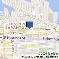 Map Vancouver, BC V6A1G9, Canada