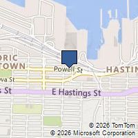 Map Vancouver, BC V6A1H7, Canada