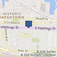 Map Vancouver, BC V6A1R1, Canada