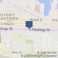 Map Vancouver, BC V6A1R3, Canada