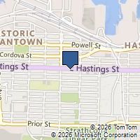 Map Vancouver, BC V6A1R5, Canada