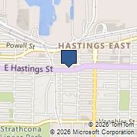 Map Vancouver, BC V6A1S3, Canada