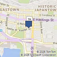 Map Vancouver, BC V6A1X3, Canada