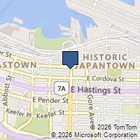 Map Vancouver, BC V6A2S7, Canada