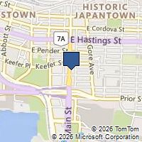 Map Vancouver, BC V6A2V3, Canada