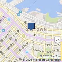 Map Vancouver, BC V6B0E6, Canada