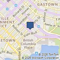 Map Vancouver, BC V6B0K9, Canada