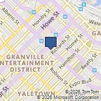 Map Vancouver, BC V6B0M3, Canada