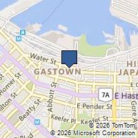 Map Vancouver, BC V6B1A4, Canada