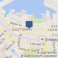 Map Vancouver, BC V6B1A5, Canada