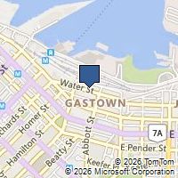 Map Vancouver, BC V6B1A7, Canada