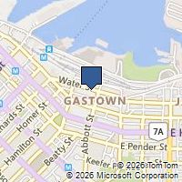 Map Vancouver, BC V6B1B2, Canada