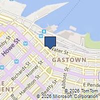 Map Vancouver, BC V6B1B6, Canada