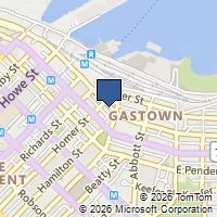 Map Vancouver, BC V6B1E8, Canada