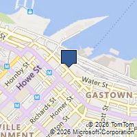 Map Vancouver, BC V6B1G1, Canada