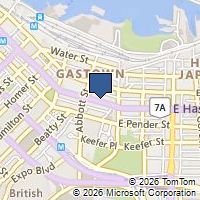 Map Vancouver, BC V6B1G4, Canada