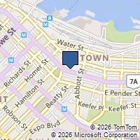 Map Vancouver, BC V6B1H4, Canada