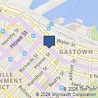 Map Vancouver, BC V6B1L1, Canada