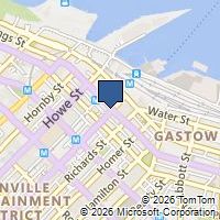 Map Vancouver, BC V6B1P2, Canada