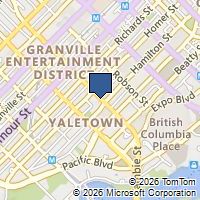 Map Vancouver, BC V6B1S3, Canada