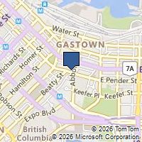 Map Vancouver, BC V6B1S5, Canada