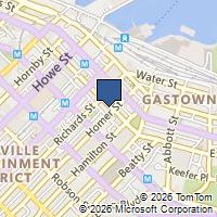 Map Vancouver, BC V6B1T6, Canada