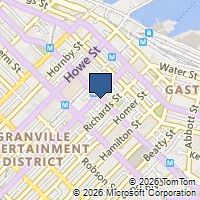 Map Vancouver, BC V6B1Y1, Canada