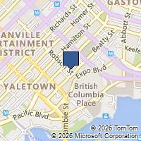 Map Vancouver, BC V6B2A8, Canada