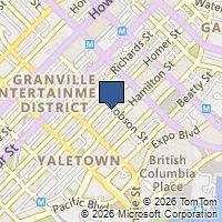 Map Vancouver, BC V6B2B2, Canada
