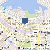 Map Vancouver, BC V6B2J2, Canada