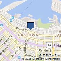 Map Vancouver, BC V6B2K4, Canada