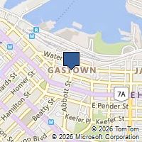 Map Vancouver, BC V6B2K7, Canada