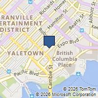 Map Vancouver, BC V6B2M6, Canada
