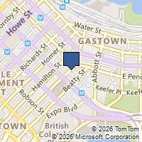 Map Vancouver, BC V6B2N7, Canada