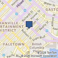 Map Vancouver, BC V6B2R5, Canada