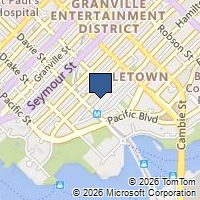 Map Vancouver, BC V6B2S2, Canada