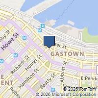 Map Vancouver, BC V6B2V2, Canada