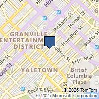Map Vancouver, BC V6B2W5, Canada