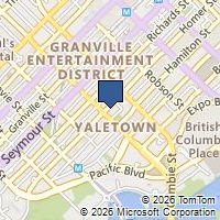 Map Vancouver, BC V6B2W7, Canada