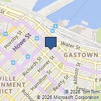 Map Vancouver, BC V6B2Z4, Canada