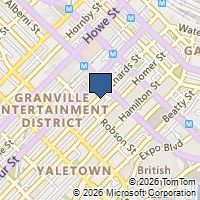 Map Vancouver, BC V6B3A4, Canada
