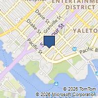 Map Vancouver, BC V6B3G7, Canada