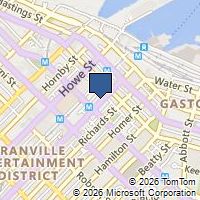 Map Vancouver, BC V6B3H6, Canada