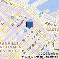 Map Vancouver, BC V6B3J5, Canada